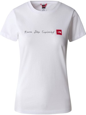 Neverstopexploring Tee-Eu Kadın T-Shirt - NF00A6PR