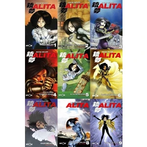Çizgi Düşler Yayınevi Savaş Meleği Alita 9'lu Set
