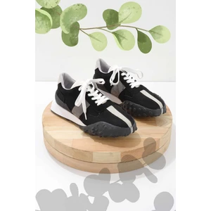 Siyah Süet  Kadın Sneaker K01512311802