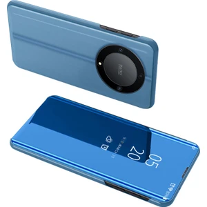 Deri Kılıf Şeref X9A 5g / Magic5 Lite 5g Görünüm Pencere Stand Aynası Elektraptaşlama Telefon Kapağı (Yurt Dışından)