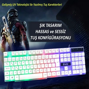 HL-4731 Kablolu Oyuncu Klavye,gamıng Klavye