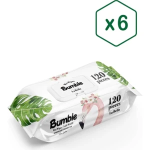 BUMBLE LA BELLA ISLAK MENDİL 120 YAPRAK 6'LI PAKET