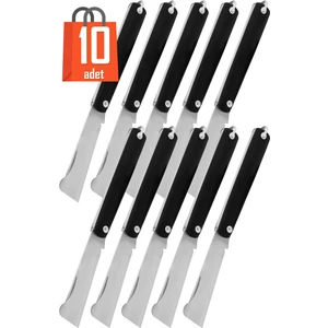 10 Adet Pamukkale Aşı Bıçağı Takkalı Plastik Saplı Bağ Budama Bıçağı Paslanmaz Ceviz Aşı Ekipmanı