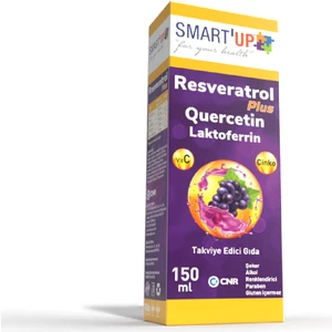 Smart Up Quercetin-Resveratrol-Laktoferrin Şurup 150 ml