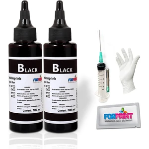 Canon G4411 Yazıcı Uyumlu Forprint Mürekkep Seti 2X100ML Siyah