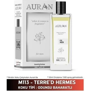 M113 - Terre'd Hermes Erkek Parfüm Odunsu Baharatlı 50ml