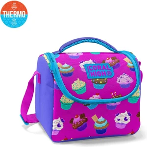 Coral High Kıdscoral High Kids Lavanta Pembe Cupcake Desenli Thermo Beslenme Çantası 11817