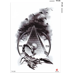 BP Tattoo Sasori Büyük Boy Akrep Dövmesi