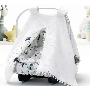 Babies Dream Puset Örtüsü  Minder ve Çarşafı %100 Pamuk Pike ve Müslin Kumaştan
