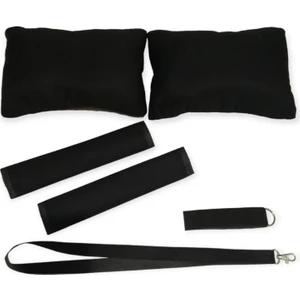 Rs Auto Aksesuar Ayyıldız Siyah Boyun Yastık Emniyet Kemer Pedi Konfor Seti Hediyelik