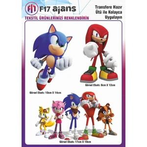 F17 Ajans Ütü Ile Yapışan Tekstil Baskı Görseli Sonic