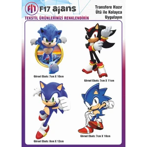 F17 Ajans Ütü Ile Yapışan Tekstil Baskı Görseli Sonic