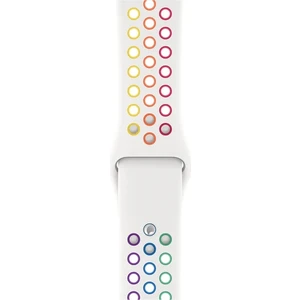Apple Watch 2 3 4 5 6 Se Nike 42MM 44MM     45 mm 49MM Uyumlu Kordon Kayış Bileklik Delikli Spor Band