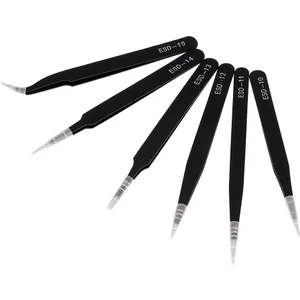 Rob Ada  Hassas Elektronik Cımbız Seti 6 Çeşit Antistatik Çelik Tweezer Set