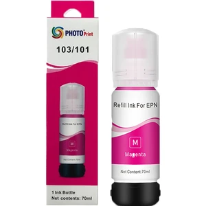Photo Print Epson 103 Ecotank  L1110 Kırmızı Ithal Muadil Mürekkep 70 ml