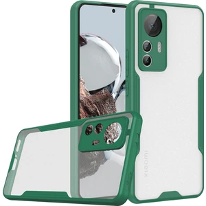 Caseart Xiaomi Mi 12T ile Uyumlu Kılıf Kamera Korumalı Colorful Silikon Kapak - Yeşil