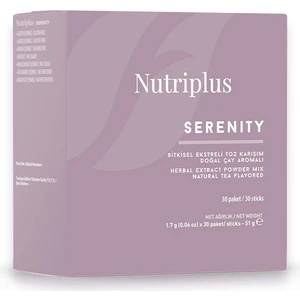 Nutriplus Serenity Herbal Doğal Çay Aromalı 30 x 1,7 gr