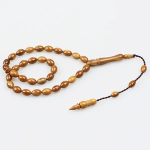 Tesbih Pasajı Küçük Boy Beyzi Kesim Kuka Tesbih (6 x 8 Mm) TP001688