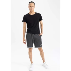 Slim Fit Sweatshirt Kumaşı Pamuklu Şort N0640AZ23SP