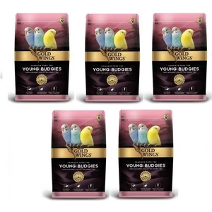 Gold Wings Premium Yavru Muhabbet Kuşu Yemi 1 kg x 6 Adet