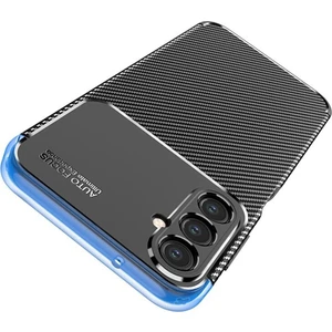 M.TK Moveteck Samsung Galaxy M14 5g Uyumlu Kılıf Karbon Desenli Kamera Korumalı Leke Tutmaz Kaymaz Soft Ince Silikon