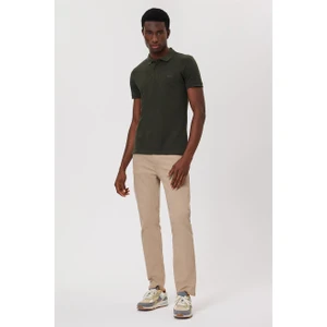 Lee Cooper Twıns Erkek Polo Yaka T-Shırt Olıve