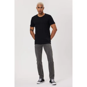 Lee Cooper Baınes Erkek O Yaka T-Shırt Siyah