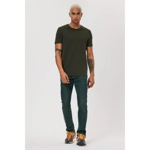 Lee Cooper Twıngo Erkek O Yaka Pike T-Shırt Haki