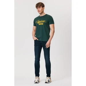 Lee Cooper Agaınst Erkek O Yaka T-Shırt Yeşil