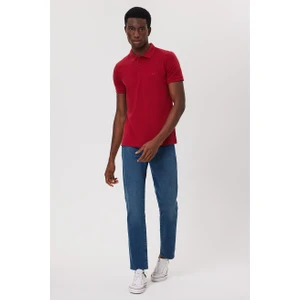 Lee Cooper Twıns Erkek Polo Yaka T-Shırt K.kırmızı