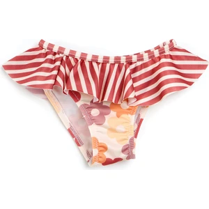Kız Bebek Retro Çiçek Etekli Bikini Altı Kız Bebek Kız Bebek