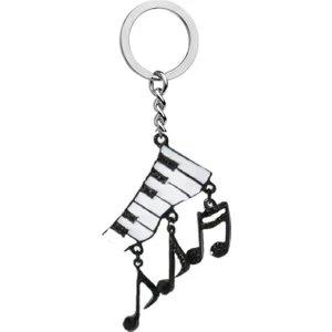 Herşey Nota Piyano Notalar Anahtarlık