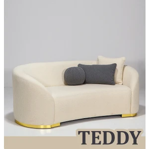 Teddy Ikili Koltuk-Krem