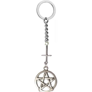 Herşey Nota Pentagram Anahtarlık