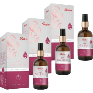 Saf Gül Suyu 100 ml x 3 Adet