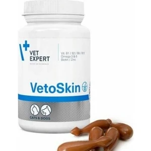 Vet Expert Vetoskin 90 Kapsül Köpek & Kedi Vitamin