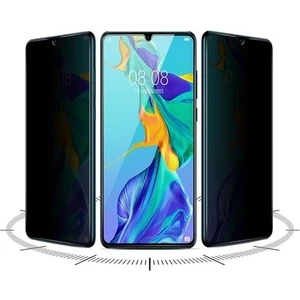 Efnan Store Xiaomi Redmi 12C Hayalet Ekran Koruyucu 9d Kırılmaz Cam Gizlilik Korumalı - Ekranı Tam Kaplar - Ultra Darbe Emici Etkin Koruma