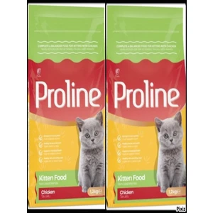 Pro Line Kıtten Tavuklu Yavru Kedi Maması 1.2 kg X2 Adet