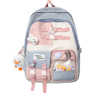 Situ Store Çok Bölmeli Büyük Kapasiteli Sırt Çantası - Pembe (Yurt Dışından)