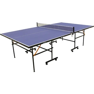 Aventura Dura-Strong Katlanabilir Mavi Masa Tenisi Masası + Ağ-Demir + 2 Raket + 3 Top