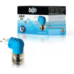Likit ve Makine Set Sivrisineklere Karşı 60 Gece Etkili Kokusuz