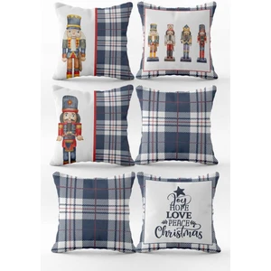 Yılbaşı Özel 6`lı Kırlent Kılıfı Seti