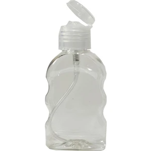 50 ml Dökme Kapaklı Boş Sağlam Plastik Pet Şişe 10 Adet