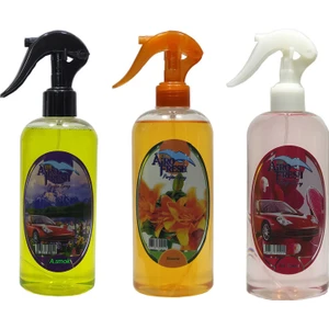 Sihirli Oda & Araç Parfümü 400 ml Sprey Makina Kokusu 3 Adet