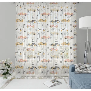 Çocuk Odası Desenli Tül Perde