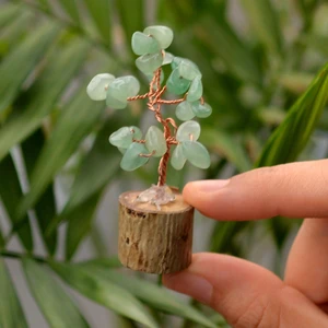 Taş Sandığı Aventurin Taşı Ağaç - Küçük Boy
