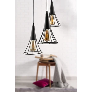 Havana 3.lü Avize Siyah