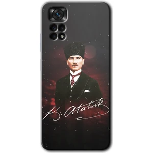 MRC İletişim Xiaomi Redmi Note 11 Pro 5g Kılıf Hd Desen Baskılı Arka Kapak - Kemal Atatürk