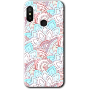 MRC İletişim Xiaomi Mi A2 Lite Kılıf Hd Desen Baskılı Arka Kapak - Çin Mandala 1