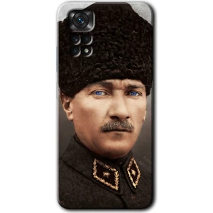 MRC İletişim Xiaomi Redmi Note 11S 5g Global Kılıf Hd Desen Baskılı Arka Kapak - Başkomutan Atatürk